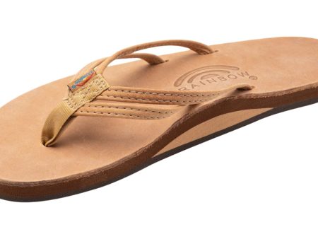 Rainbow Women s Sandpiper Luxury Leather Single Layer Sandal For Sale