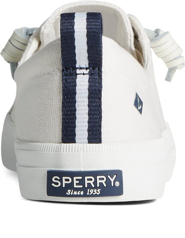 Women s Crest Vibe Canvas White Linen Cheap