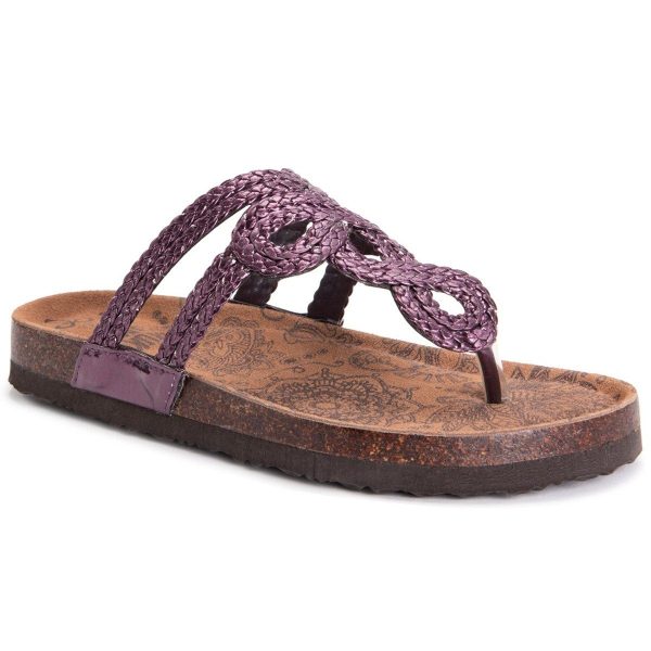 Muk Luks Women s Betsy Sandals Cheap