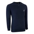 Nautica Men s Sueded Fleece Crewneck Sweatshirt For Discount