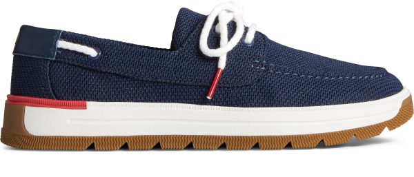 Women s Augusta SeaCycled™ Boat Shoe Navy Hot on Sale