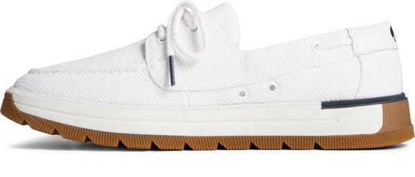 Women s Augusta SeaCycled™ Boat Shoe White For Cheap