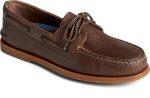 Men s Authentic Original™ 2-Eye Wide Deboss Brown Discount