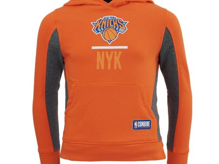 Under Armour Boy s NBA Combine Sweatshirt Knicks Orange XS Online Hot Sale