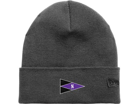 New Era Northwestern Beanie Grey Hot on Sale