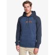 Quiksilver Men s Keller Block Fleece Lined Hoodie For Discount