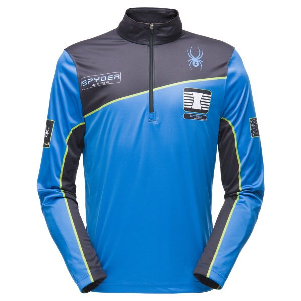 Spyder Men s Limitless Wengen Zip T-Neck Top Sale