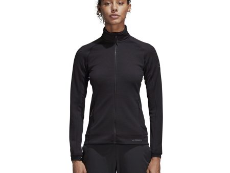 adidas Women s Stockhorn Fleece II Jacket Black L Hot on Sale