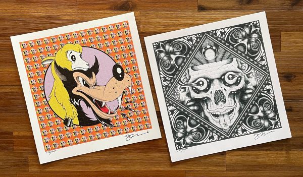 WOLF IN SHEEPS CLOTHING   ACID TONGUE - 2021 blotter art set by Alan Forbes For Cheap