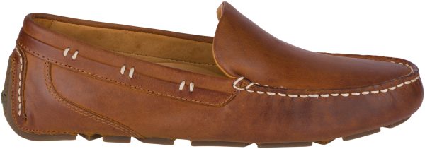 Men s Gold Harpswell Driver W ASV Leather Wide - Tan Online now