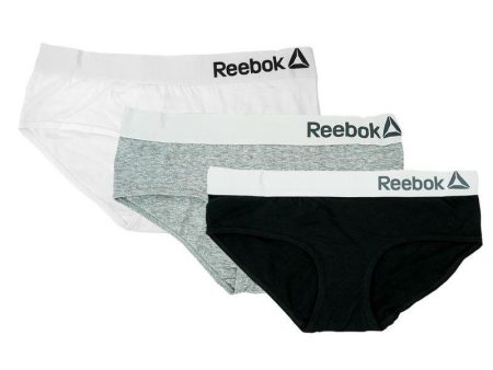 Reebok Women s Cotton Hipster Panties 3-Pack Supply