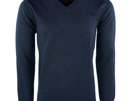 Leonardo Gavino Men s V-Neck Sweater Hot on Sale