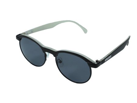 Filtrate Cowley Polarized Sunglasses Black Clear Matte Grey Cheap