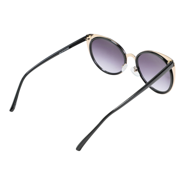 Round Acrylic Sunglasses Black Online now