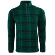 Chaps Men s Fleece Flannel 1 4 Zip Jacket For Discount