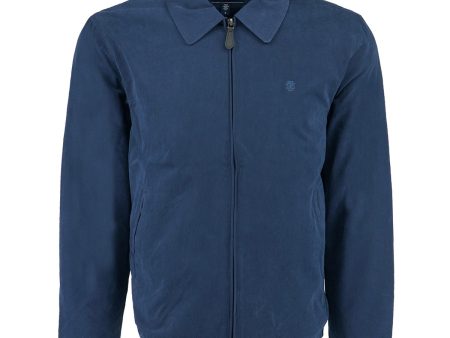 IZOD Men s Microfiber Golf Jacket Navy S For Cheap