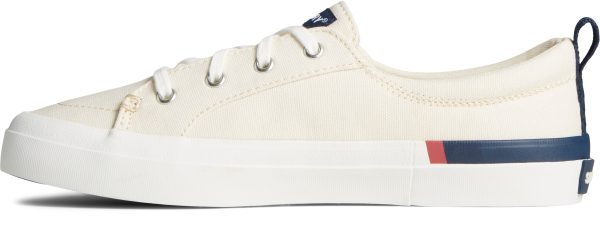 Women s Crest Vibe Stripes Canvas Off-White on Sale