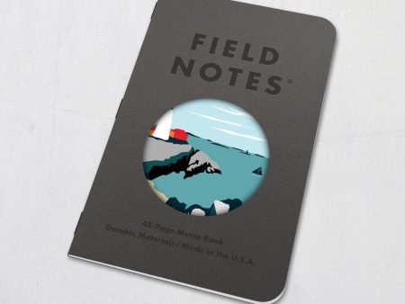 Field Notes Booklet Casco Bay Maine | Field Notes Journal Casco Bay | Field Notes Book Maine | Custom Field Notes Book Fashion