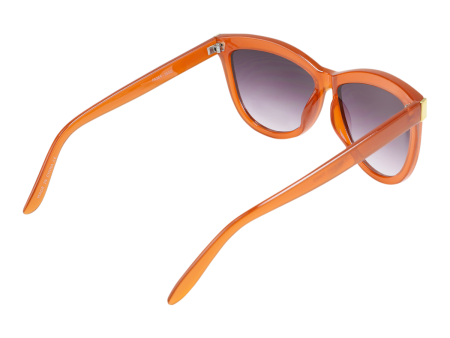 Cat Eye Sunglasses Burnt Orange Cheap