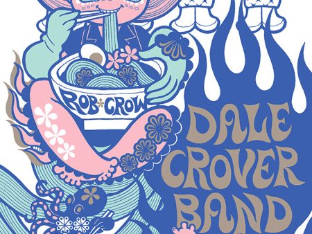 DALE CROVER BAND   ROB CROW - SF 2024 by Junko Mizuno For Cheap