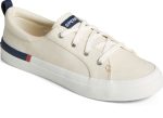 Women s Crest Vibe Stripes Canvas Off-White on Sale