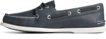 Men s A O 2-Eye Cross Lace Leather Wide - Navy Hot on Sale