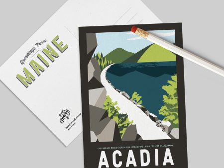 Maine Postcard 5 x7  | Acadia Postcard | Acadia National Park Postcard | Nature Postcard on Sale