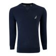 Nautica Men s Sueded Fleece Crewneck Sweatshirt For Discount