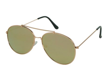 Aviator Sunglasses Rose Gold Pink Fashion