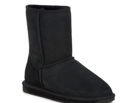 EMU Australia Women s Stinger Lo Sheepskin Boots Black 7 For Sale