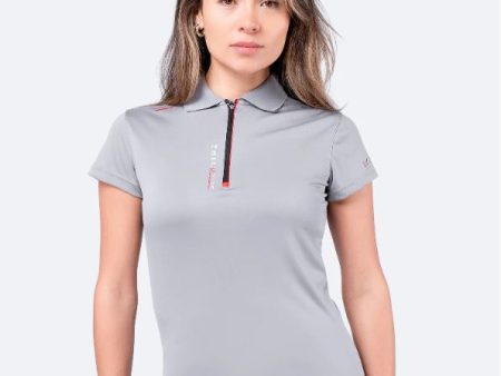 Zhik Women s UVActive UPF50+Zip Sports Polo For Discount