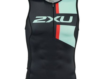 2XU Men s Active Tri Singlet on Sale