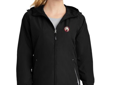 St. Ignatius Rowing Sport Tek Women s Hooded Raglan Jacket Online Sale