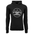 adidas Men s Trefoil Circle Performance Pullover Hoodie Hot on Sale