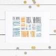 Thank You Card | Thank You Greeting Cards | Thank You Stationary | Thank You Type on Sale