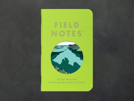 Field Notes Booklet Moosehead Lake Maine | Field Notes Journal Moosehead Lake | Field Notes Book Maine | Custom Field Notes Book For Cheap