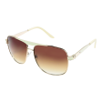 Aviator Sunglasses Black White For Cheap