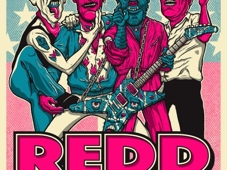 REDD KROSS - Austin 2024 by Jeff LaChance Online Hot Sale