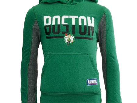 Under Armour Boy s NBA Combine Sweatshirt Boston Green L on Sale