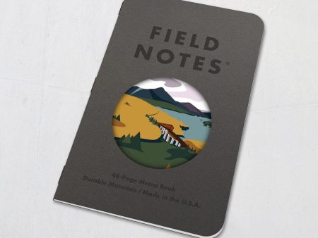 Field Notes Booklet Onawa Trestle Maine | Field Notes Journal Onawa Maine | Field Notes Book Maine | Custom Field Notes Book For Sale