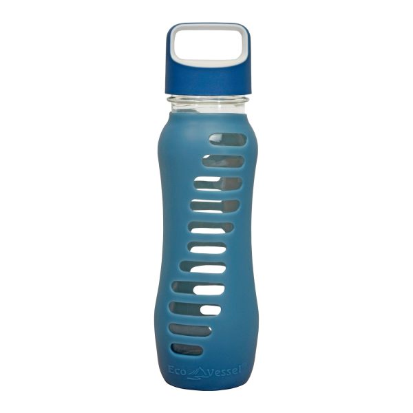 Eco Vessel Surf Recycled Glass Bottle With Silicone Sleeve Hot on Sale