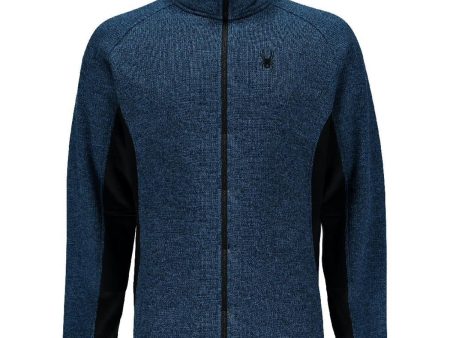 Spyder Men s Outbound Full Zip Stryke Waffle Knit Jacket For Cheap