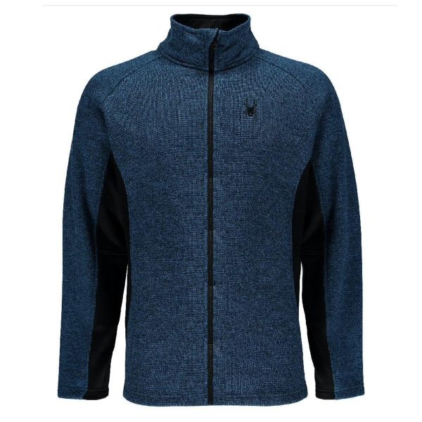 Spyder Men s Outbound Full Zip Stryke Waffle Knit Jacket For Cheap