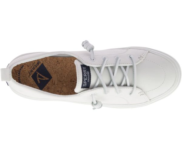 Women s Crest Vibe Leather White Online