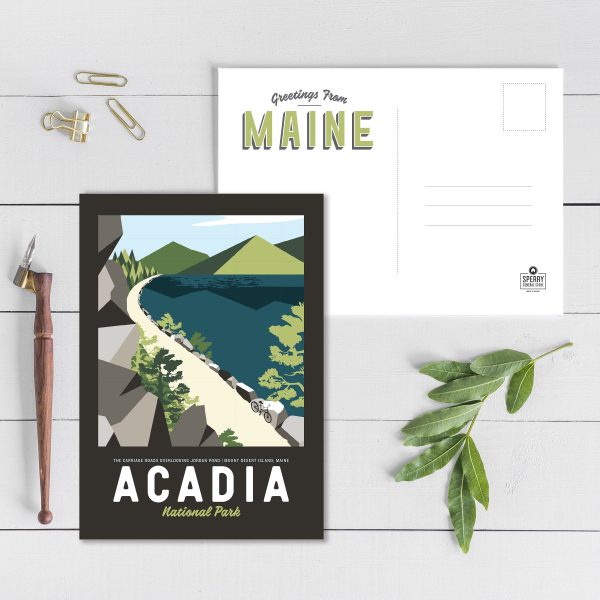 Maine Postcard Set 5 x7  | Maine Art Set | Acadia National Park | Moosehead Lake | Casco Bay | Katahdin | Maine Travel Art Online Hot Sale