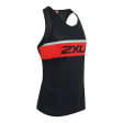 2XU Men s Race Run Singlet on Sale