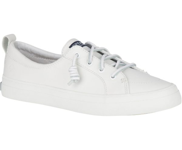 Women s Crest Vibe Leather White Online