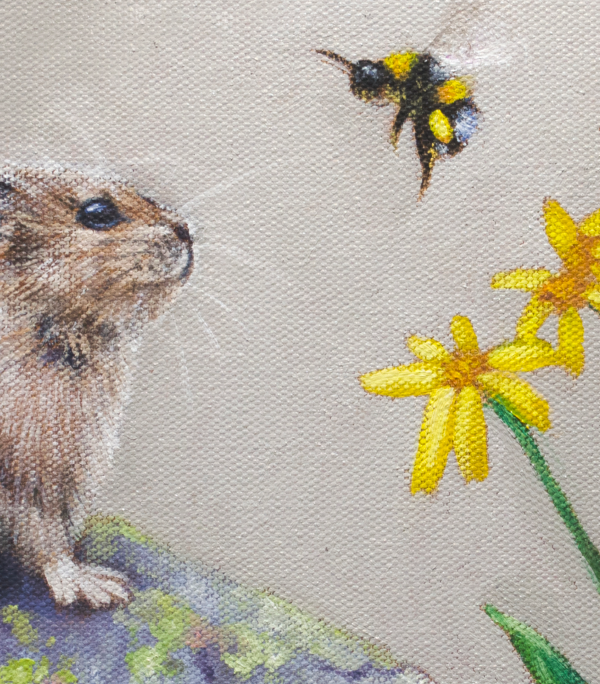 A Pika and a Bumblebee For Sale