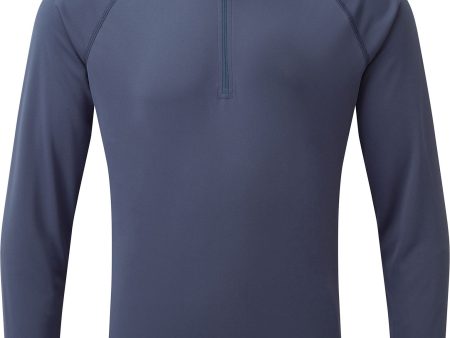 Gill Men s UV Tec L S Zip Tee Hot on Sale