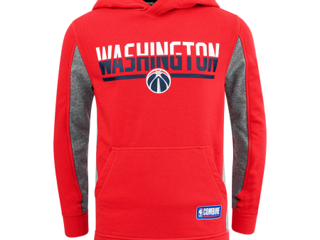 Under Armour Boy s NBA Combine Sweatshirt Washington Red M Sale